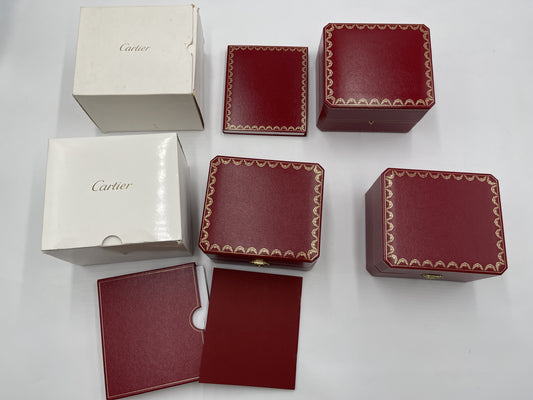 Cartier Empty Box 3-Piece Set Unisex