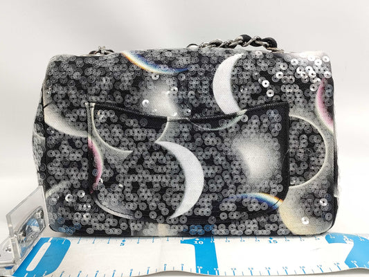 CHANEL Minimato Sequin Canvas Multicolor SS Shoulder Bag