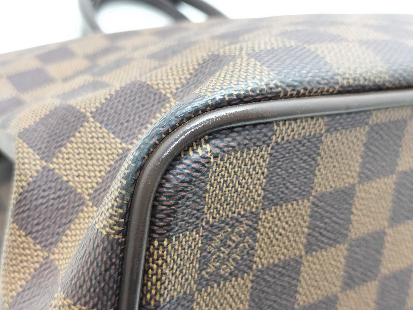 LOUIS VUITTON Damier LOUIS VUITTON Vuitton Damier N41165 Greenwich PM Boston Handbag