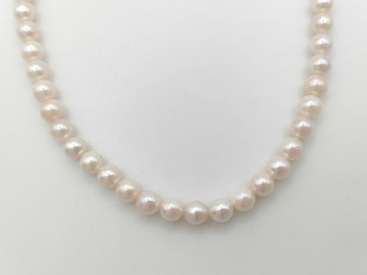 Pearl diameter approx. 6.0-6.3mm SV 24.1g Necklace