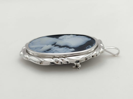 Cameo K7/METAL 14.6g Brooch