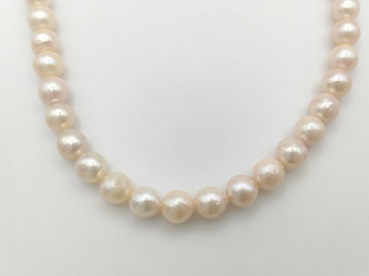 Pearl diameter approx. 9.0-9.5mm SV 52.1g Necklace