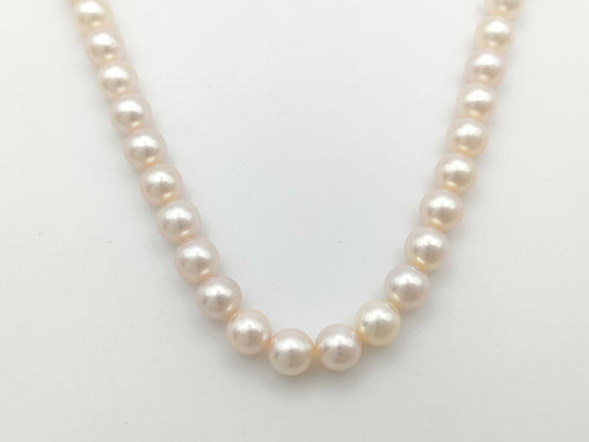 Pearl diameter approx. 7.1-7.4mm SV 31.0g Necklace