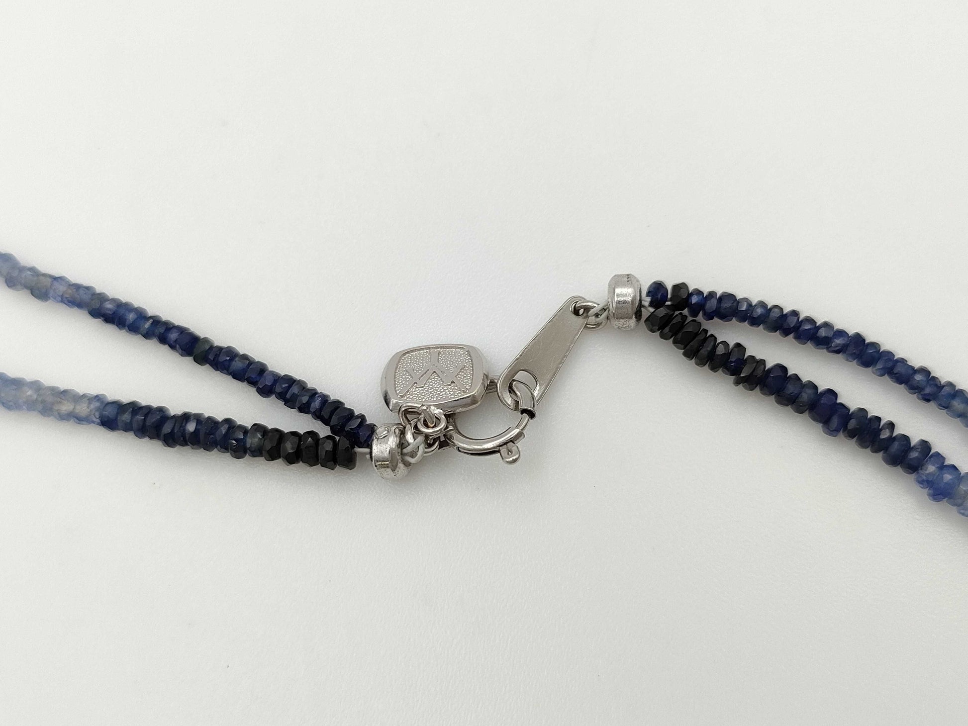 Colored Stone PT850 16.3g Necklace