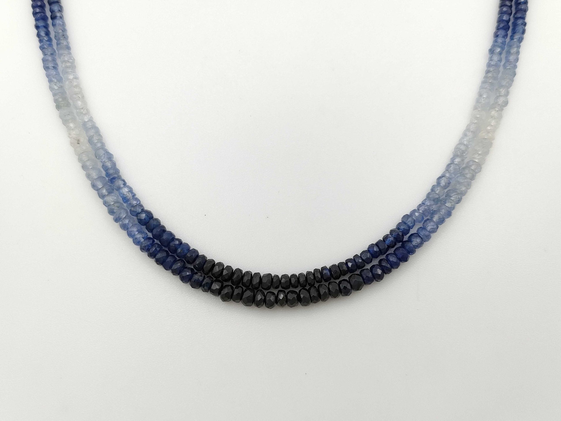 Colored Stone PT850 16.3g Necklace