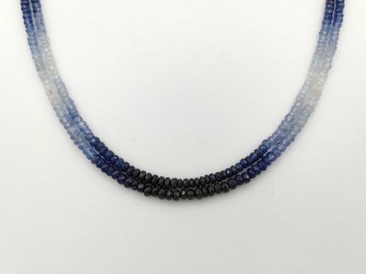 Colored Stone PT850 16.3g Necklace