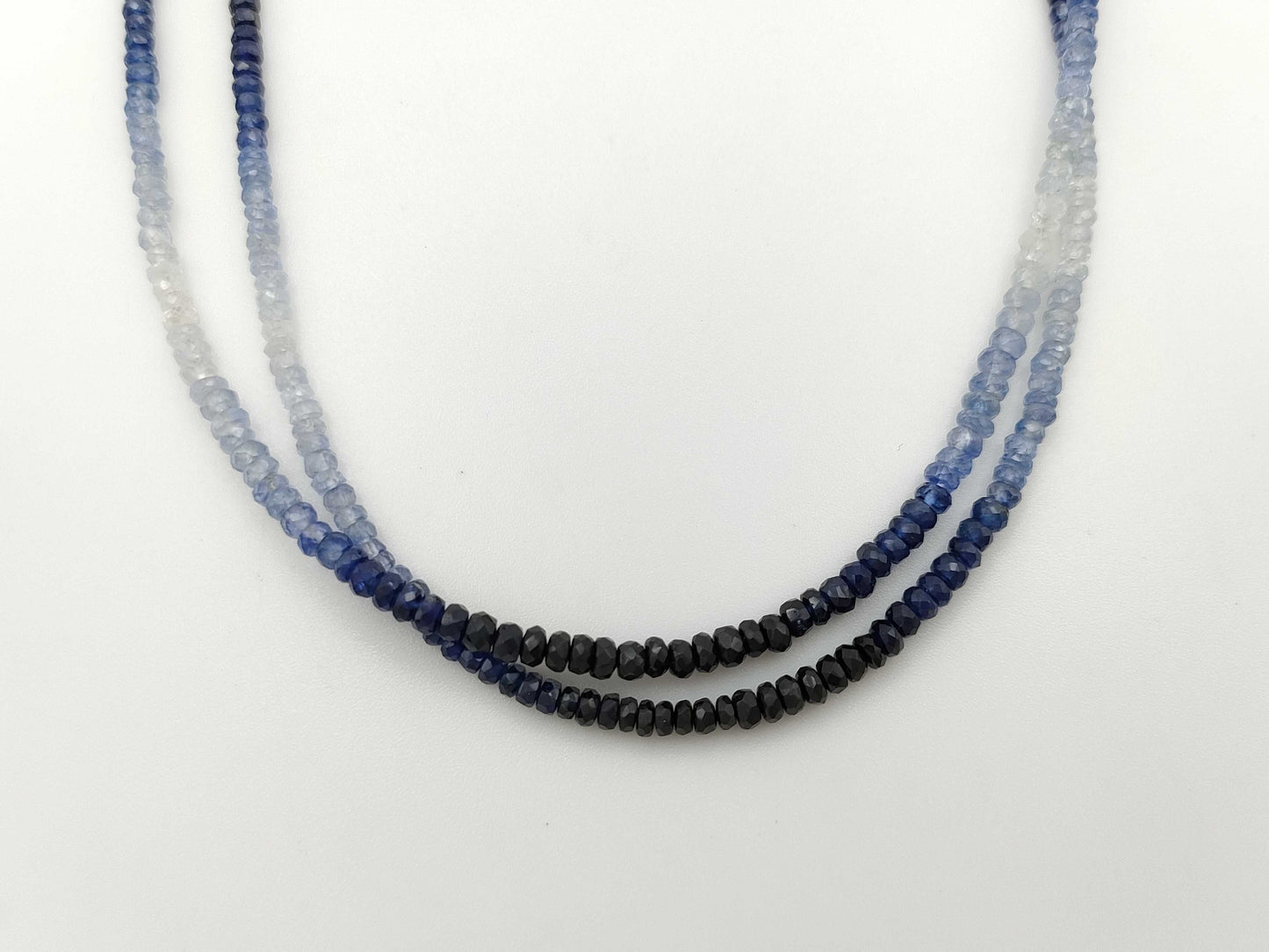 Colored Stone PT850 16.3g Necklace