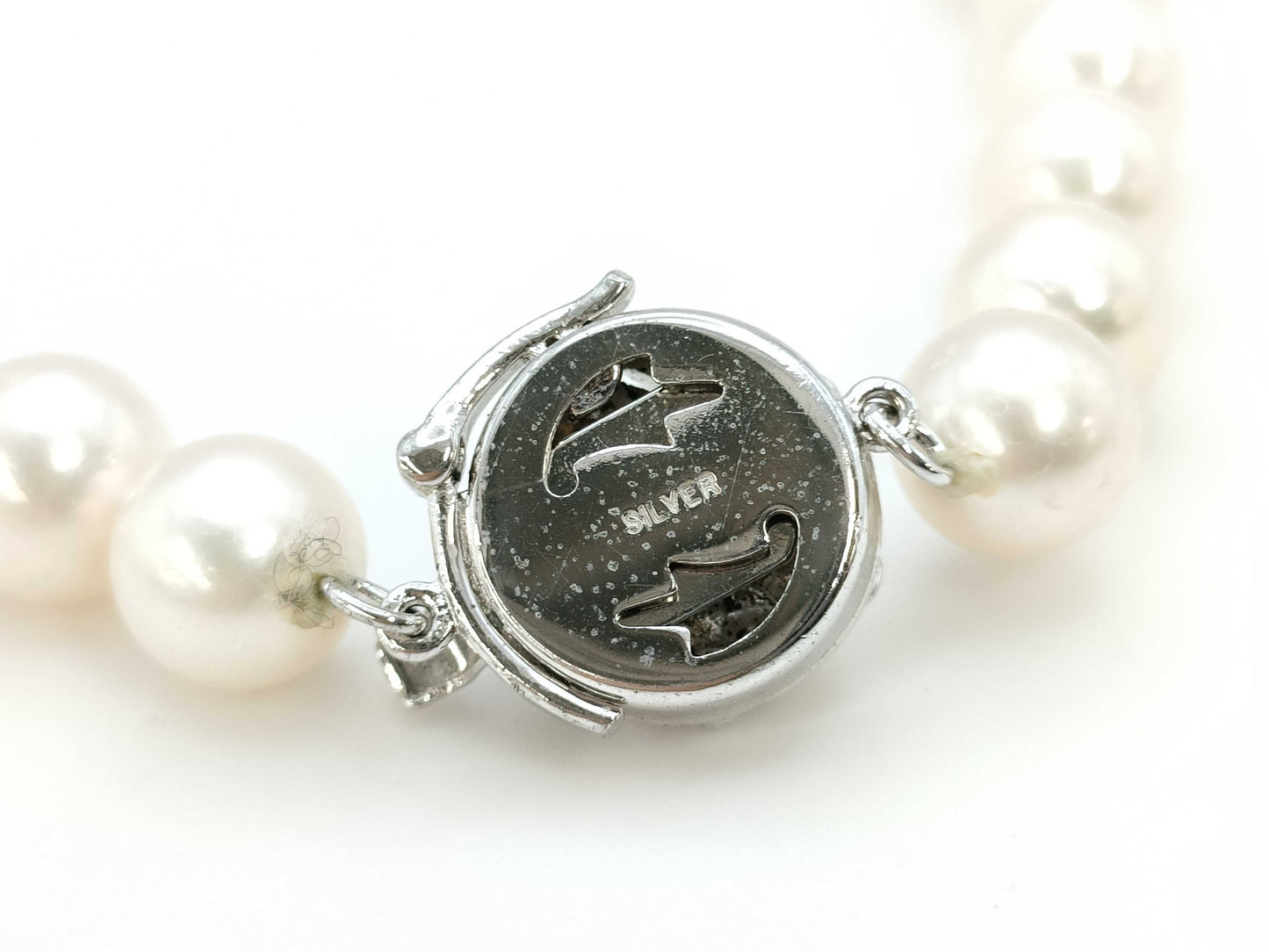 Pearl diameter approx. 8.5-8.7mm SV 46.4g Necklace
