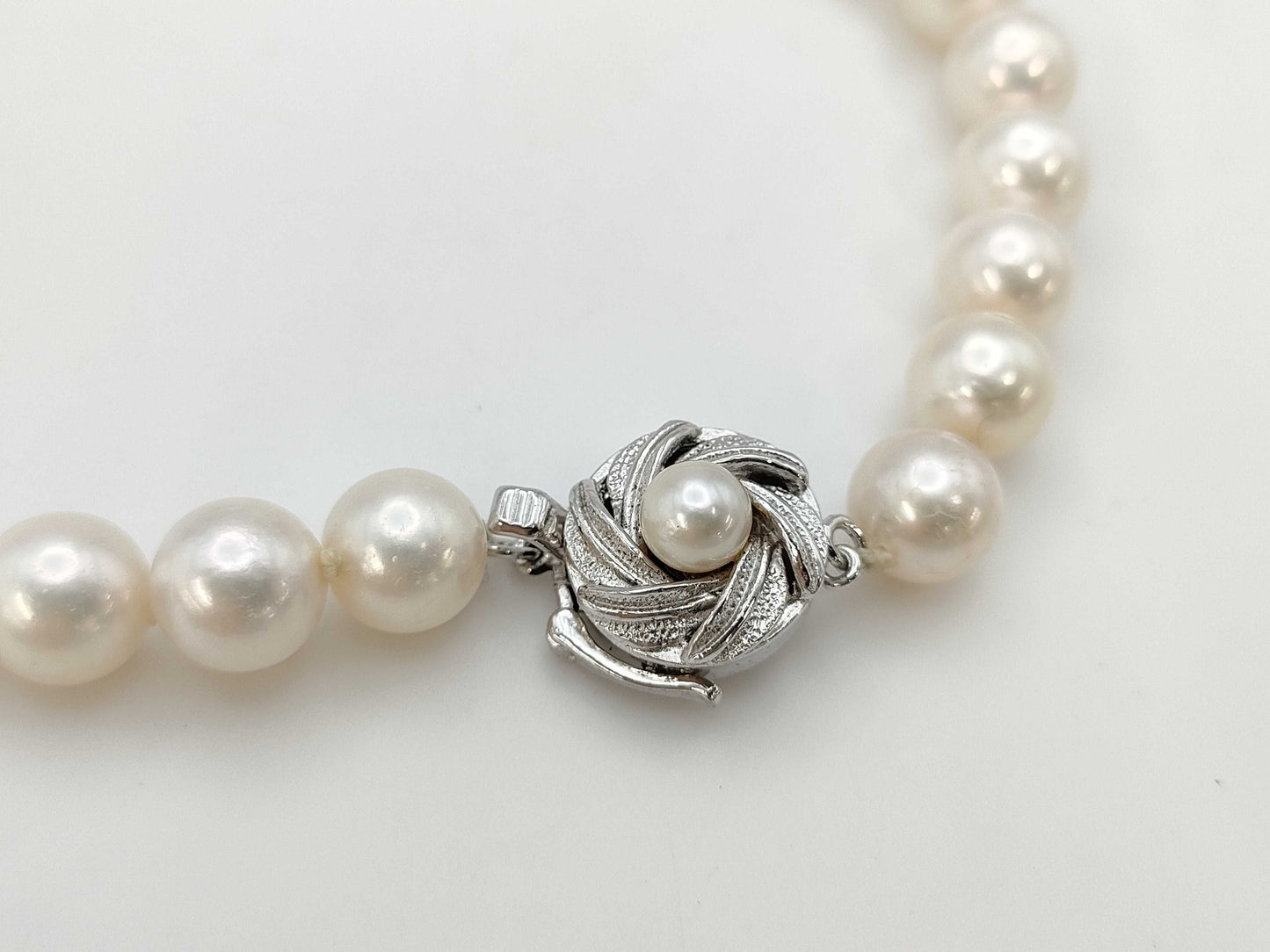 Pearl diameter approx. 8.5-8.7mm SV 46.4g Necklace