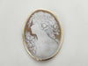 Cameo K18 20.4g Brooch