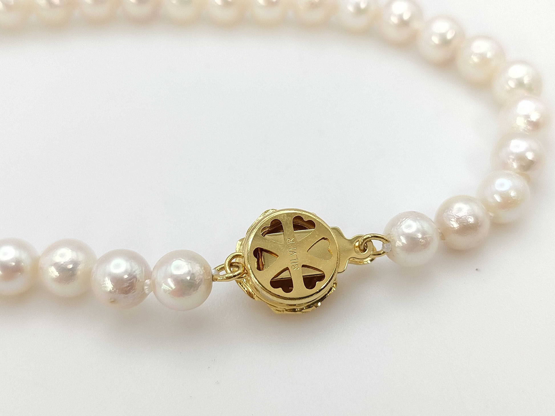 Pearl diameter approx. 6.0-6.4mm SV 26.5g Necklace