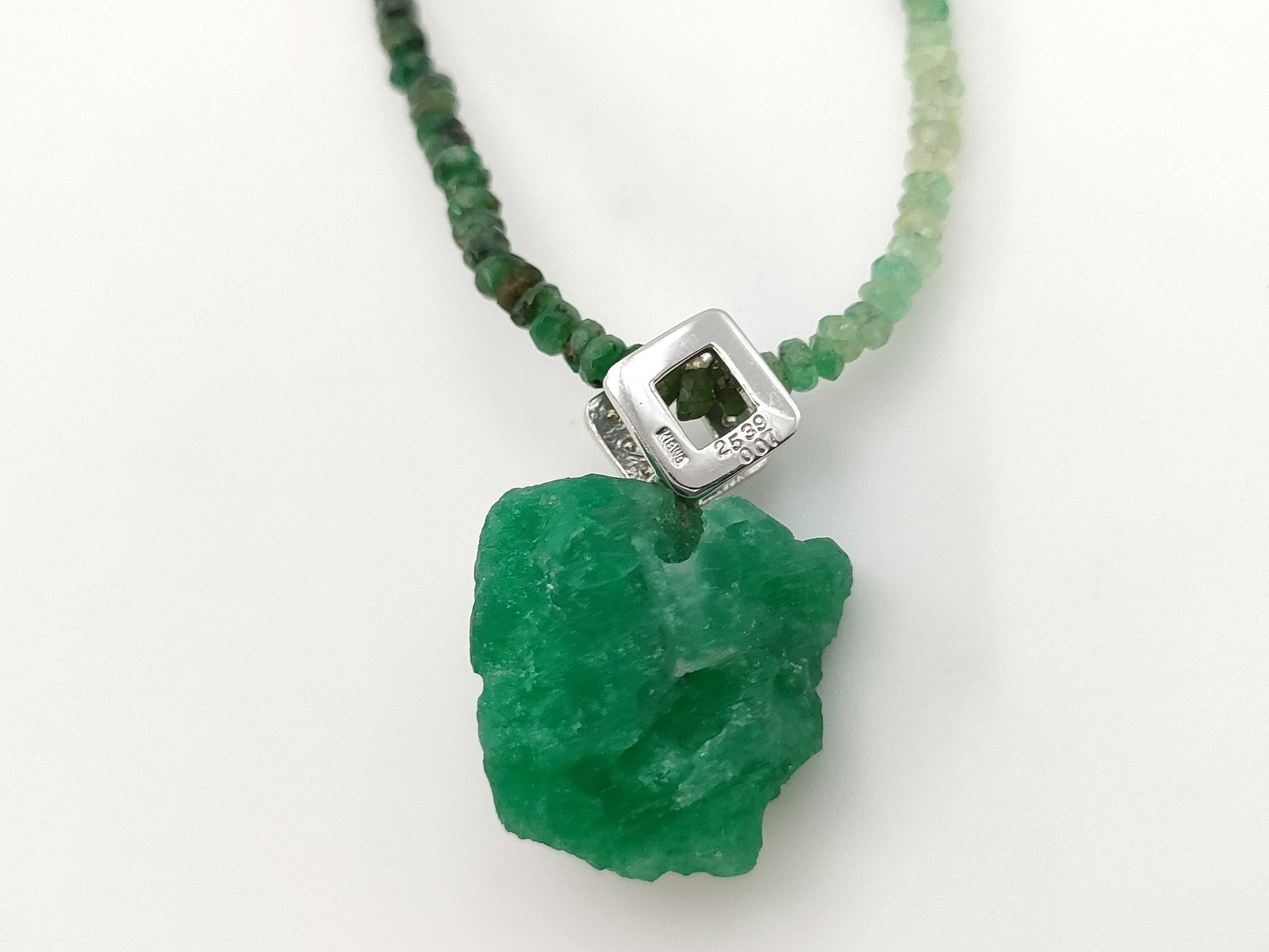 E25.39ct D0.07ct K18WG 11.2g Necklace