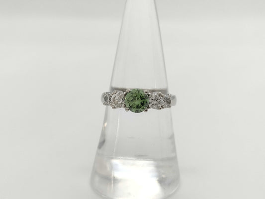 D0.647ct/0.80ct PT900 5.4g Ring