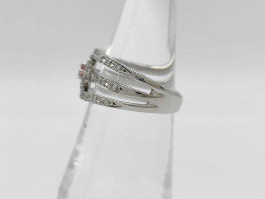 PD0.065ct FD0.50ct PT900 7.7g Ring