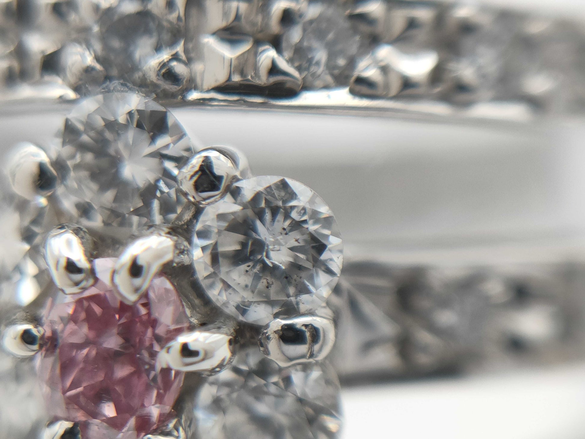 PD0.065ct FD0.50ct PT900 7.7g Ring