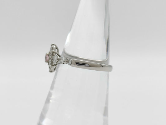 PD0.149ct D0.79ct PT900 3.6g Ring
