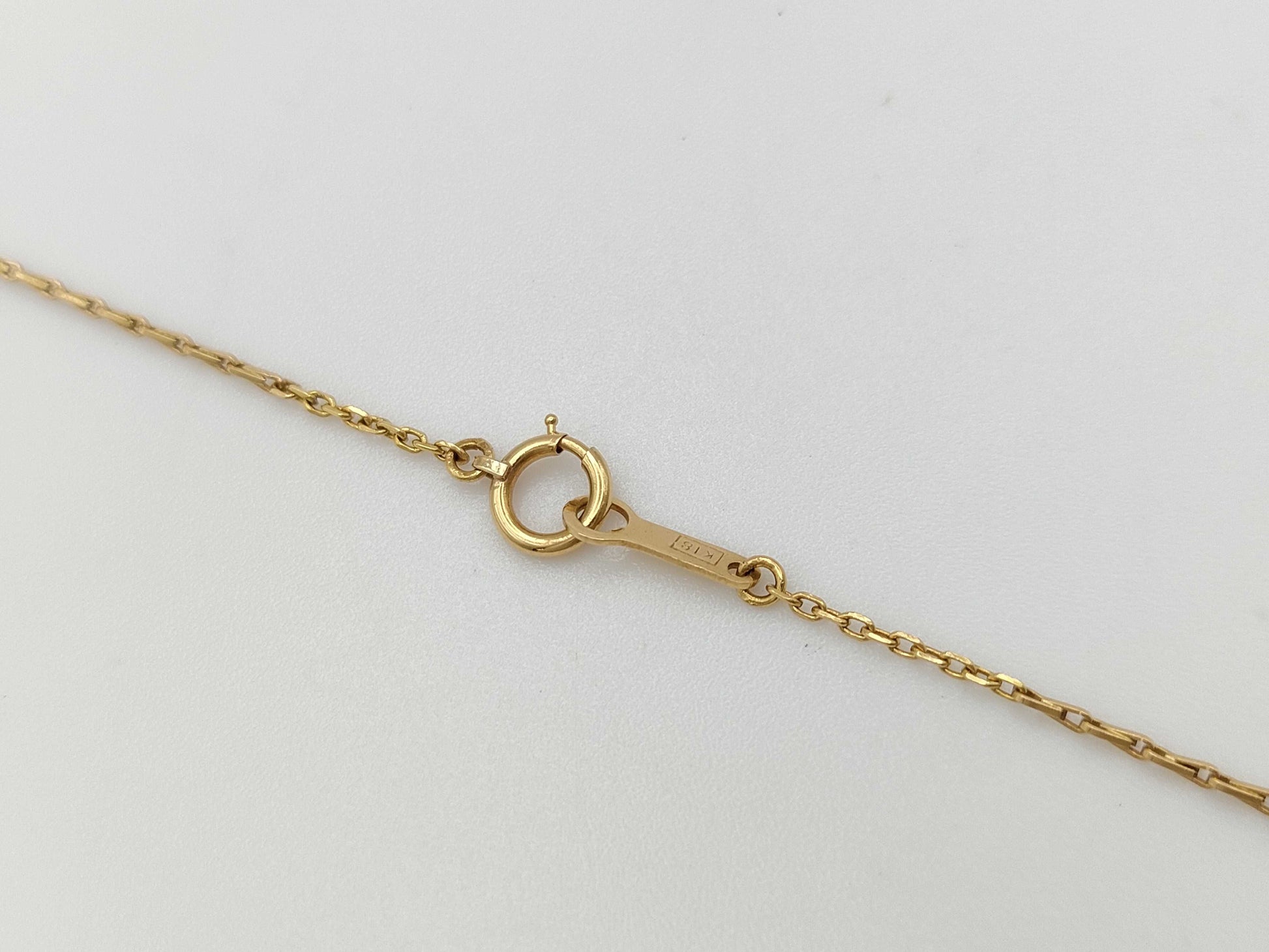 D0.68ct K18 2.9g Necklace