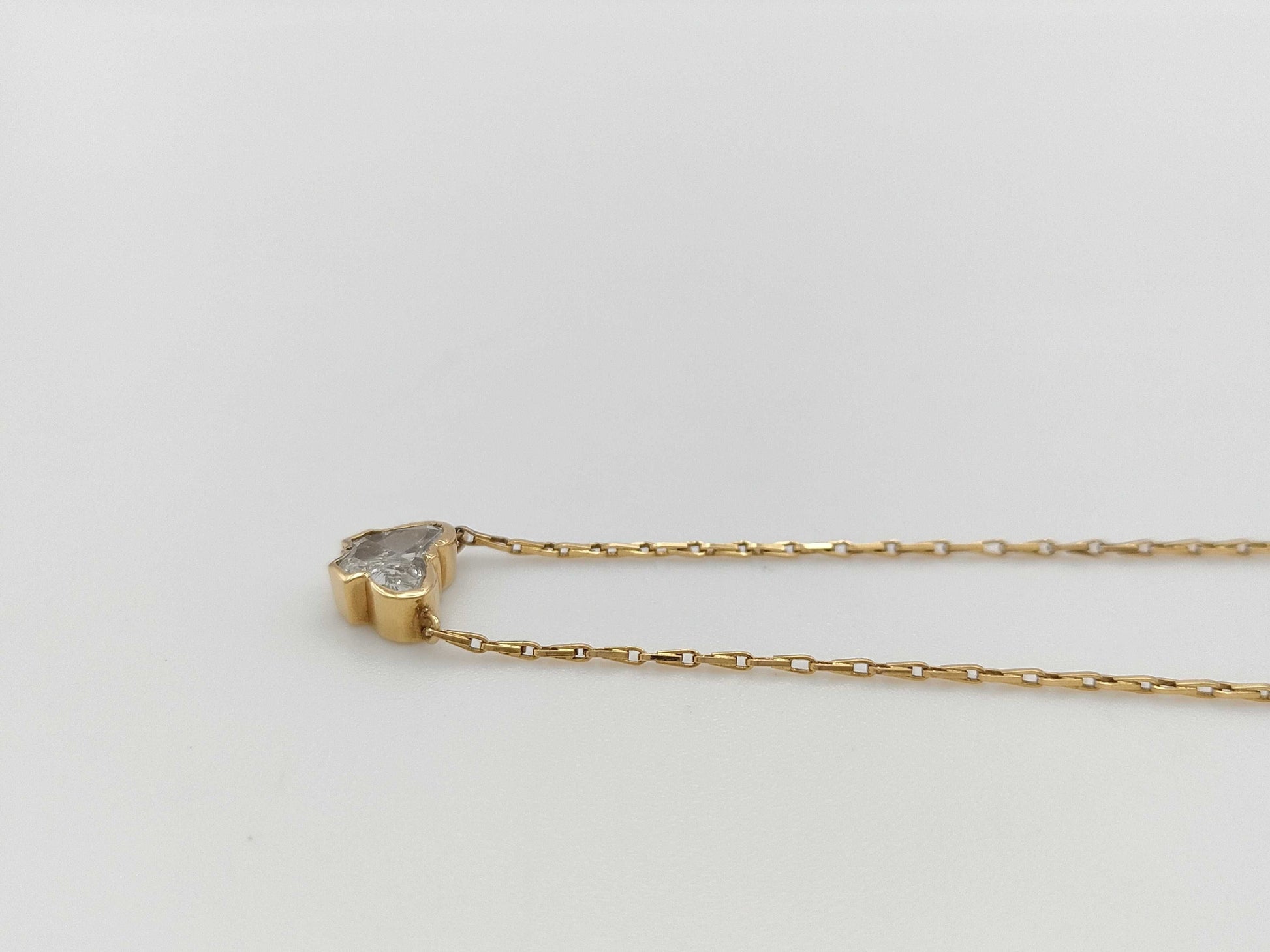 D0.68ct K18 2.9g Necklace