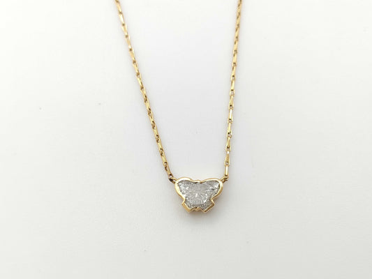 D0.68ct K18 2.9g Necklace