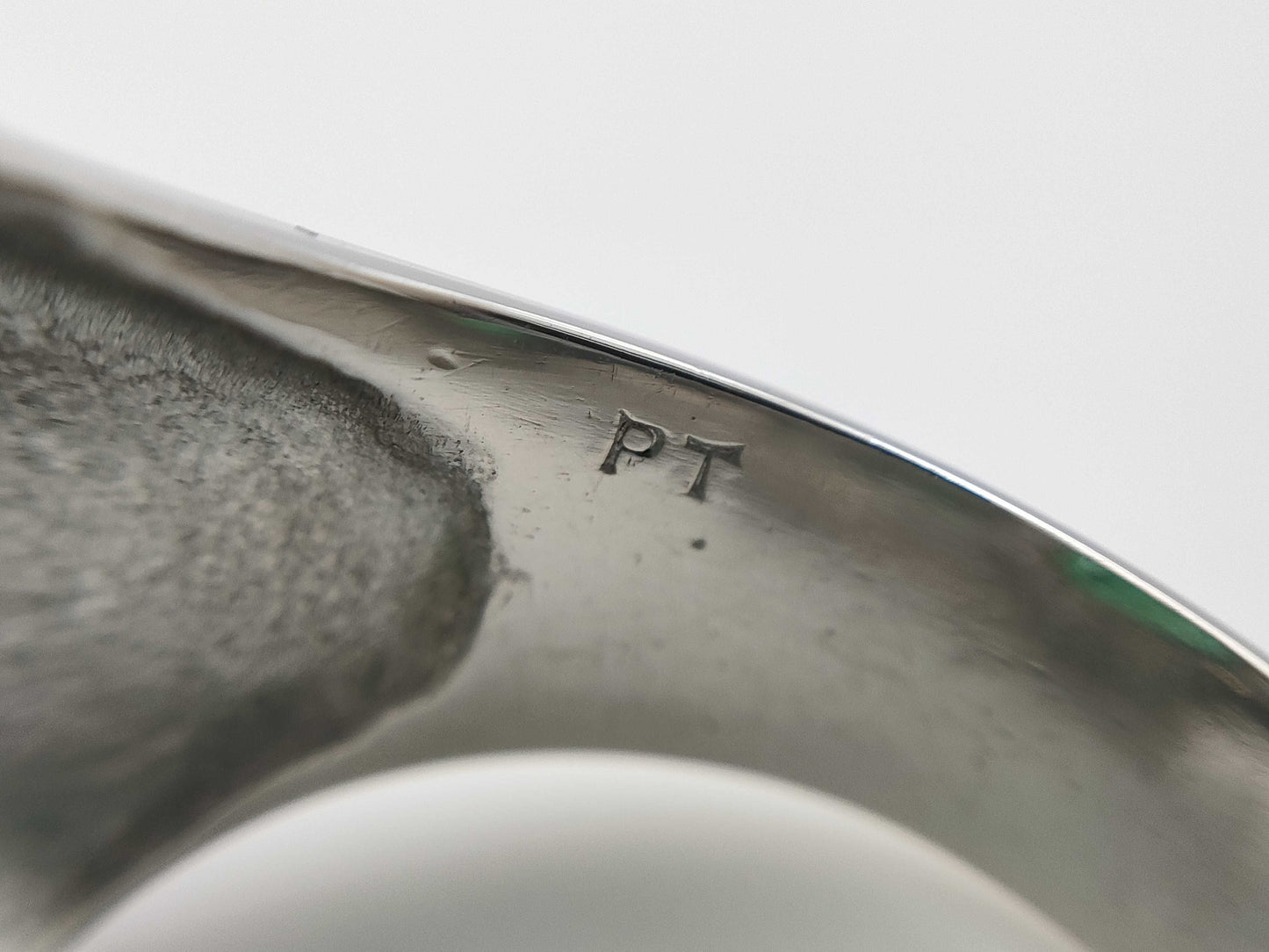 E4.57ct D0.32ct PT850 22.6g Ring