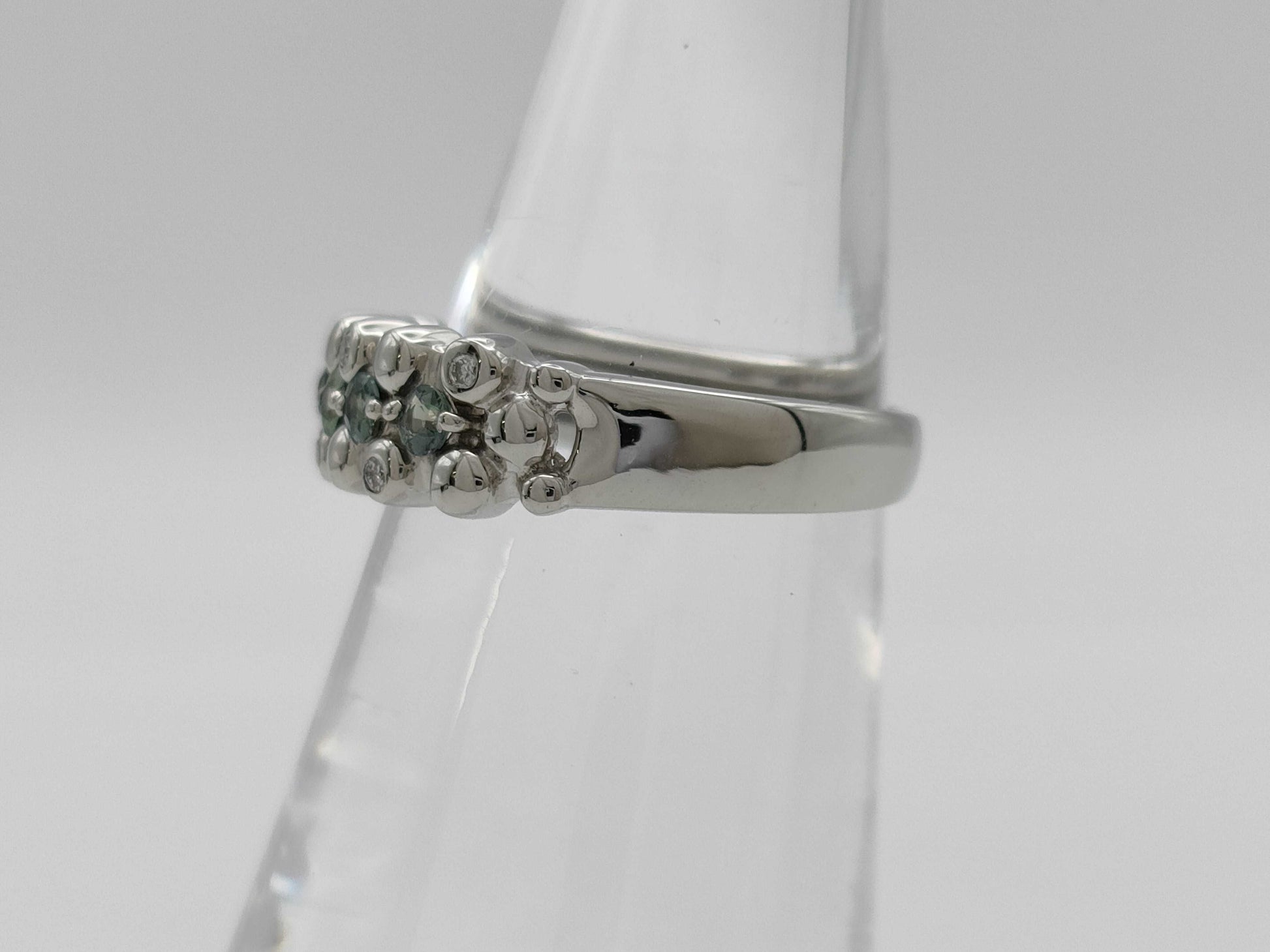 AX0.34ct D0.07ct PT900 6.4g Ring