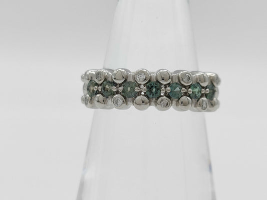 AX0.34ct D0.07ct PT900 6.4g Ring