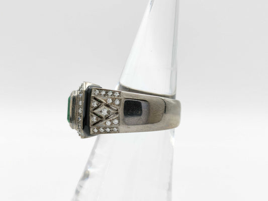 E2.80ct Colored Stone D0.40ct 750 14.7g Ring