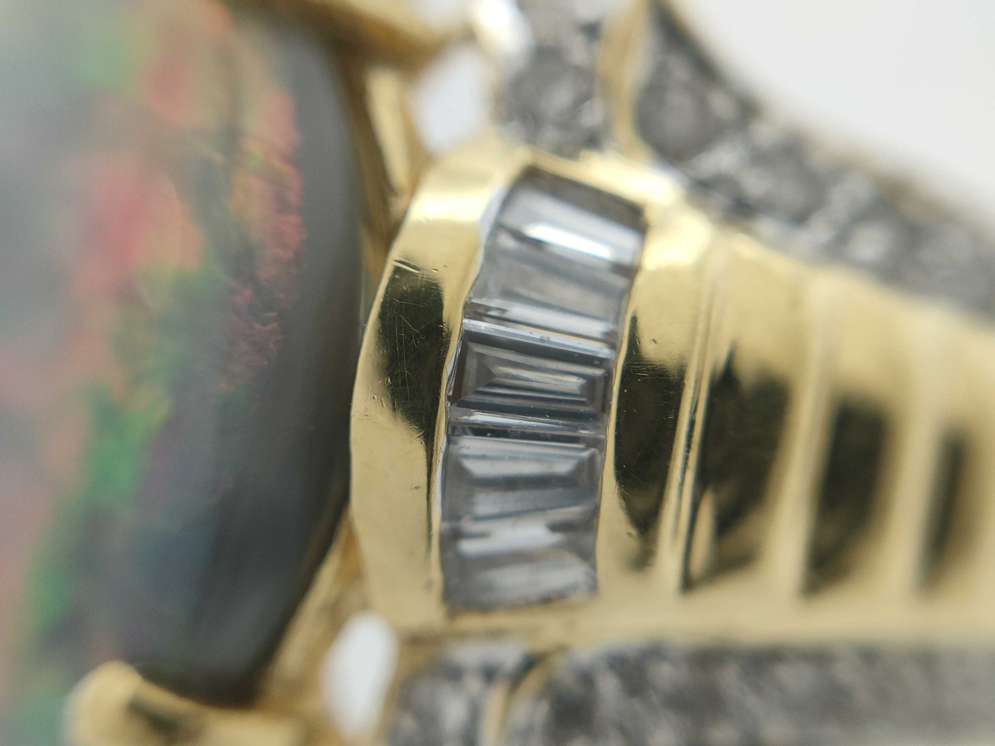 Opal Diamond 750 8.2g Ring