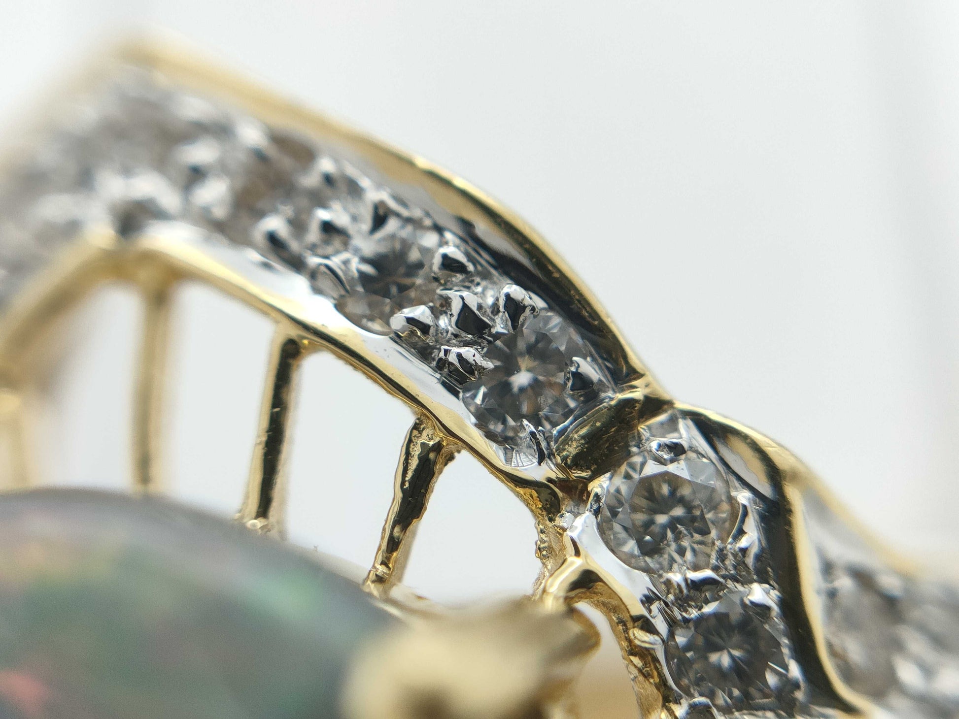 Opal Diamond 750 8.2g Ring