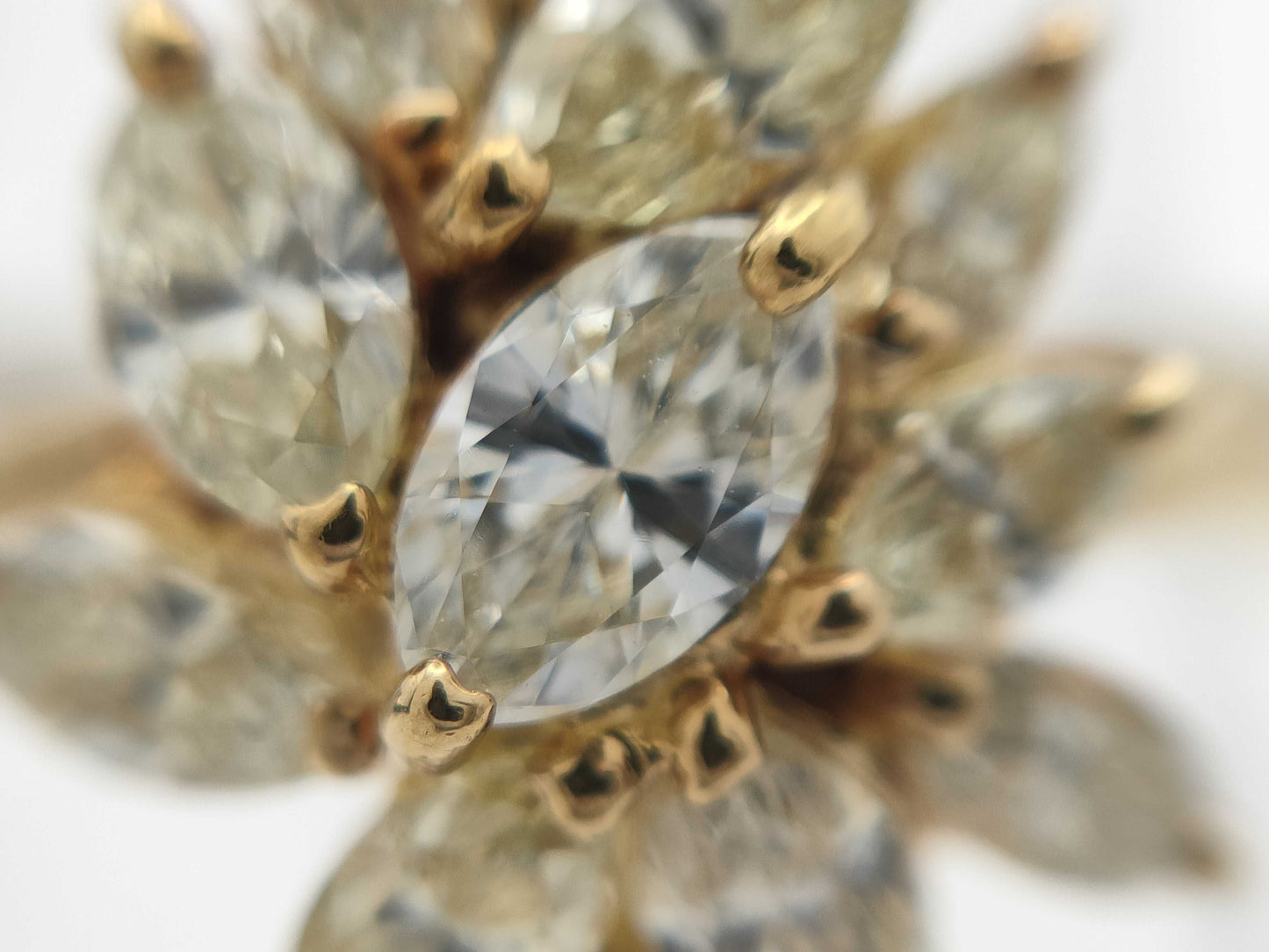 D1.03ct K18 4.4g Ring