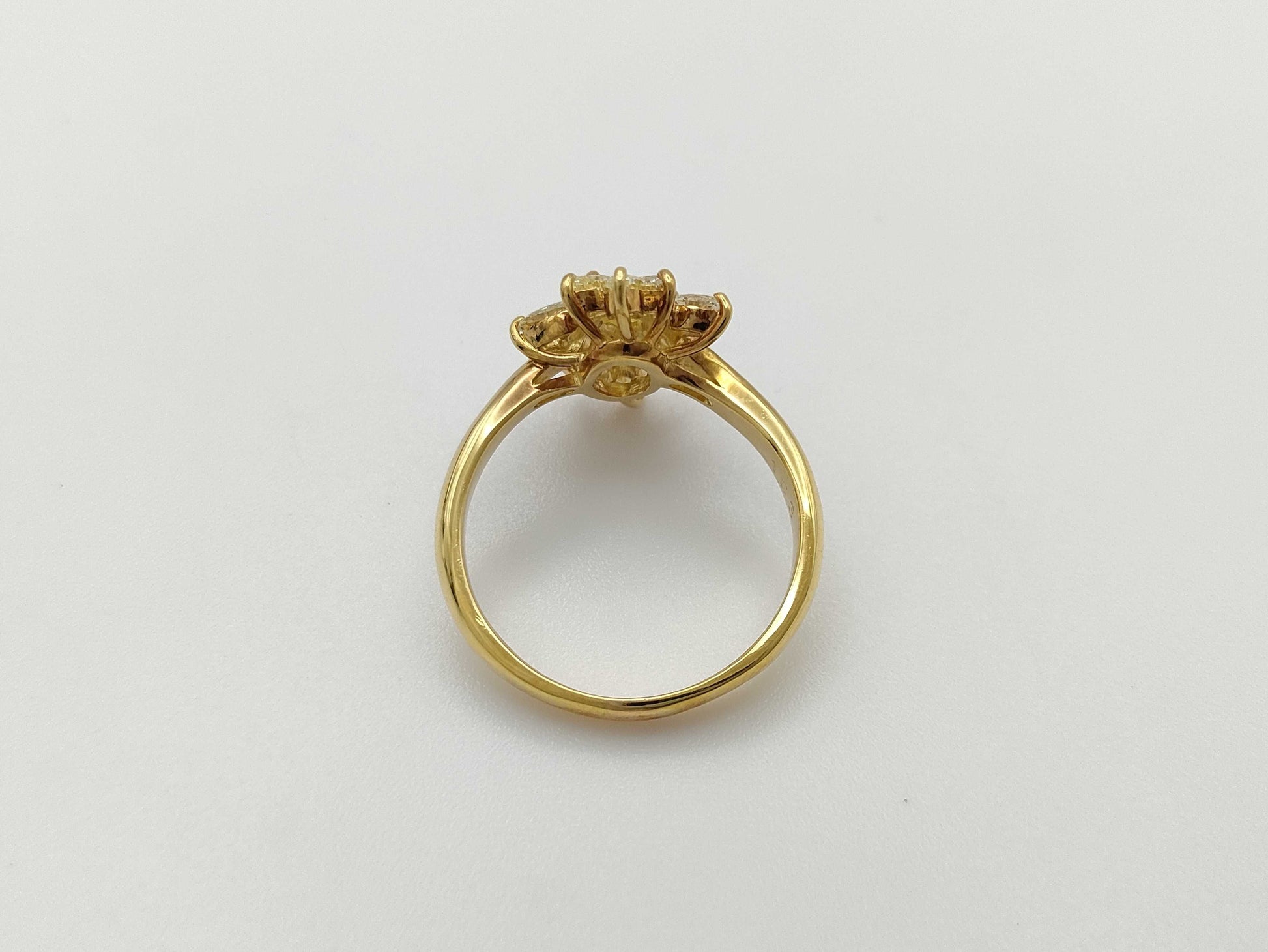 D1.03ct K18 4.4g Ring