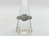 D0.51/0.80ct Pt900 8.5g Ring