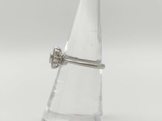 PD0.107ct FD0.30ct PT900 4.2g Ring