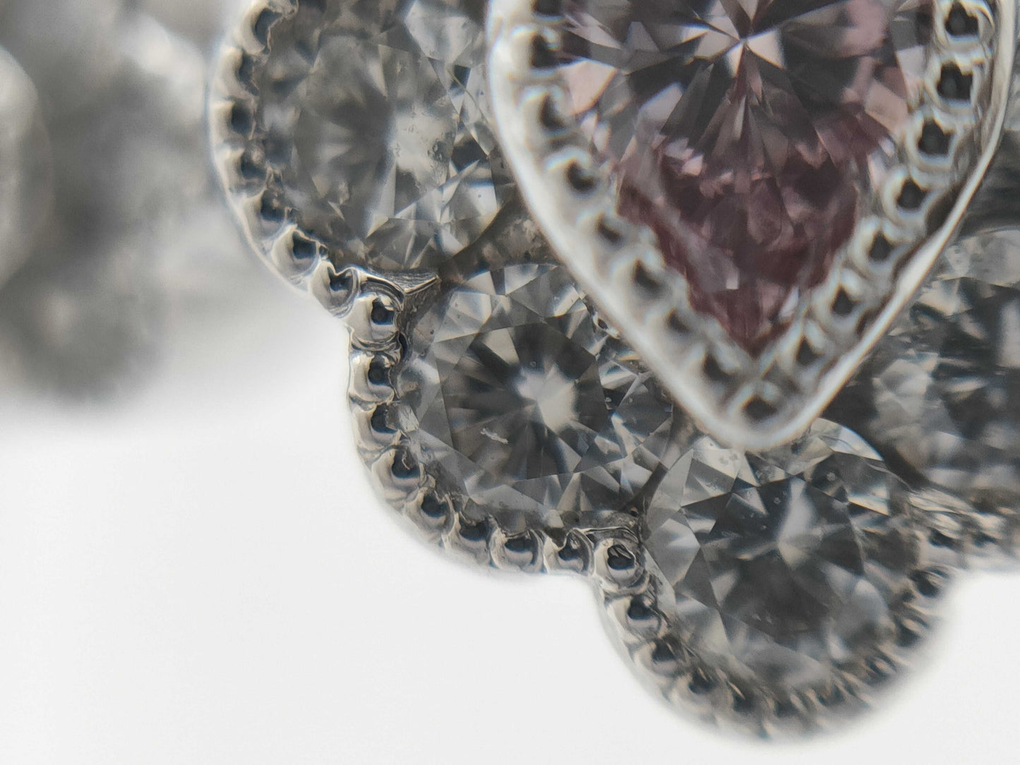 PD0.107ct FD0.30ct PT900 4.2g Ring