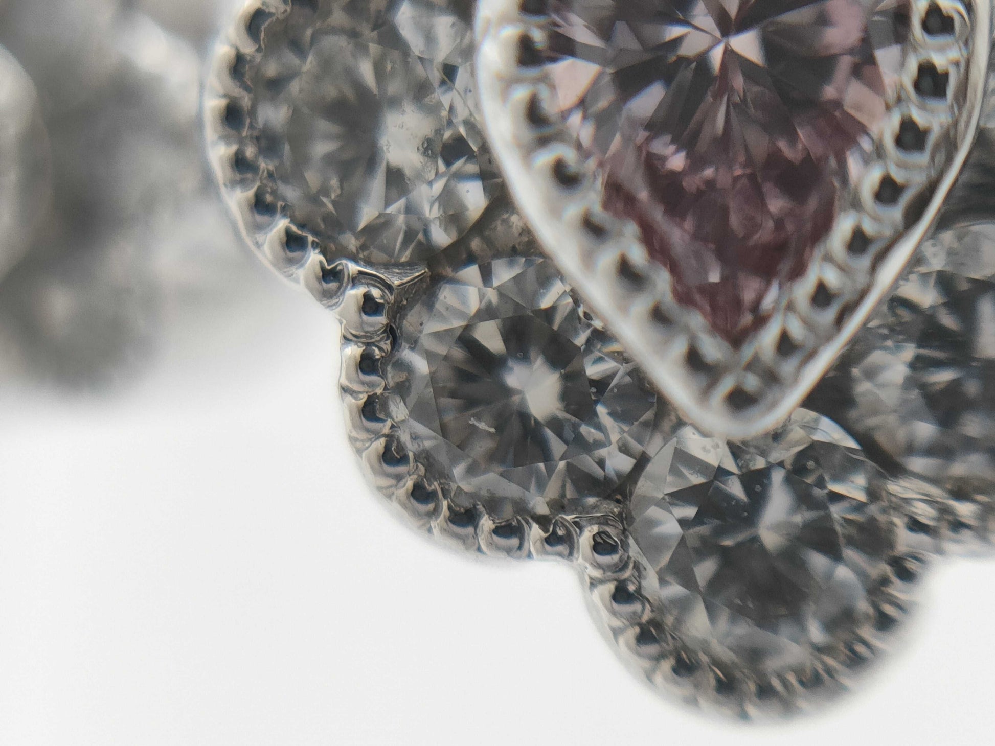 PD0.107ct FD0.30ct PT900 4.2g Ring