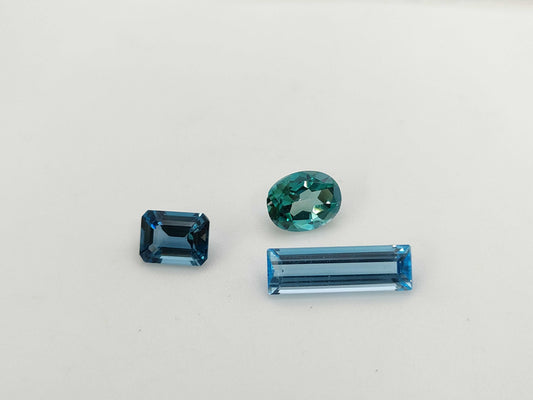 Colored stone 2.211ct Topaz 1.868/3.556ct Colored stone / loose