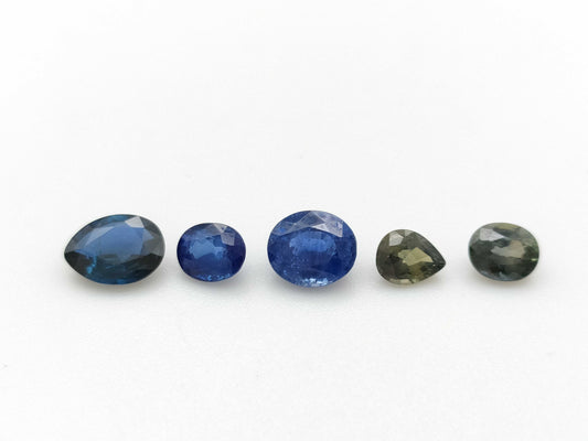Fancy Color Sapphire 0.498/0.734ct S1.137/0.813/1.634ct Colored Stone / Loose