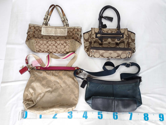 COACH Signature COACH 4-Piece Set Handbag Handbag