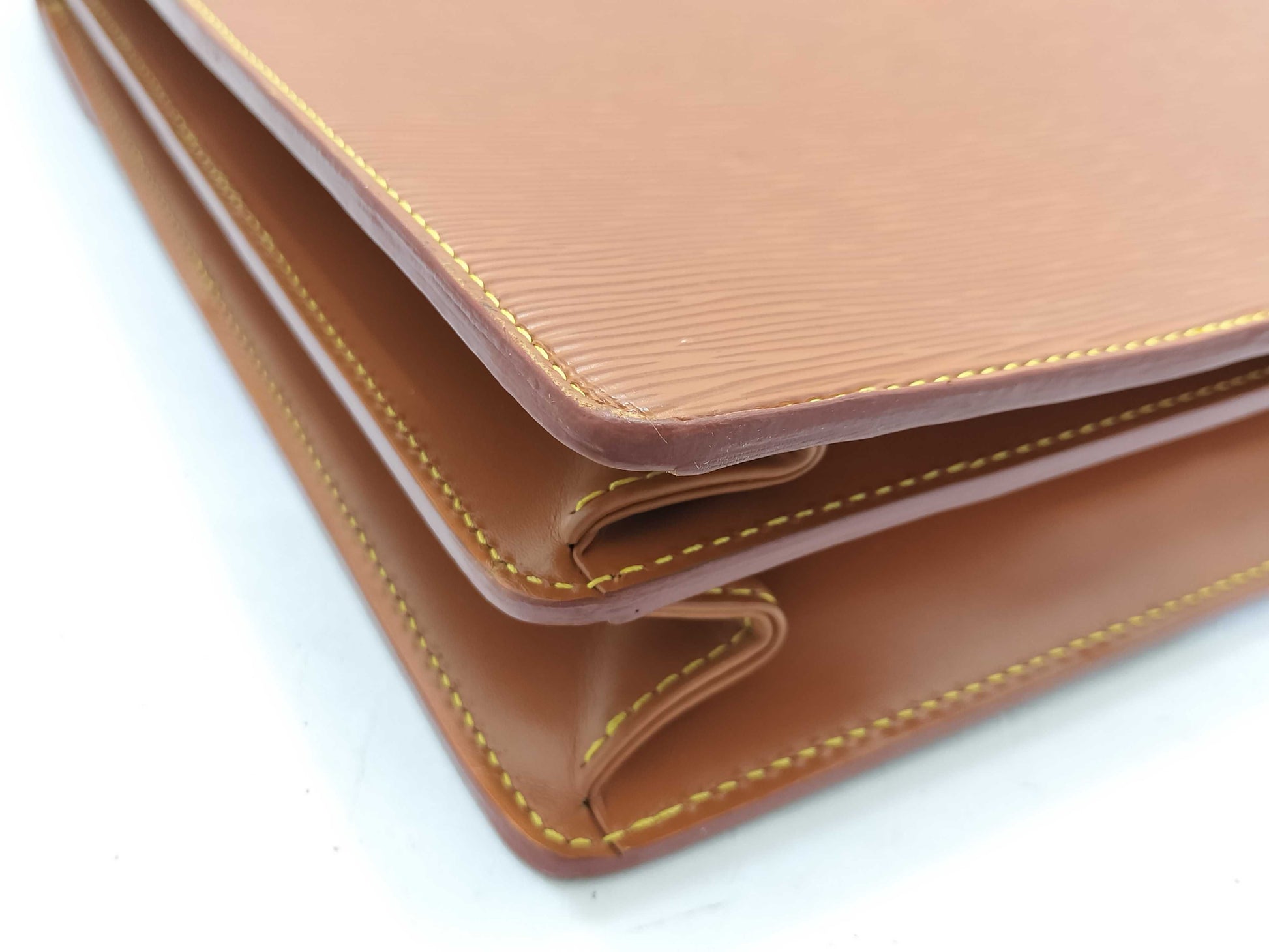 LOUIS VUITTON Epi Louis Vuitton Business Bag Brown Epi Business Bag