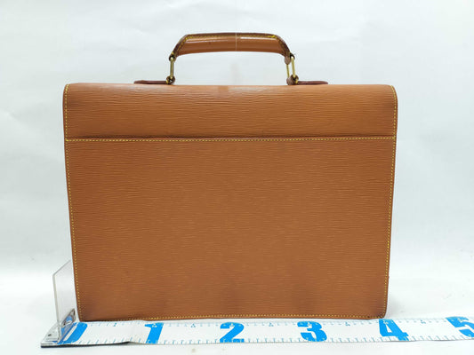 LOUIS VUITTON Epi Louis Vuitton Business Bag Brown Epi Business Bag