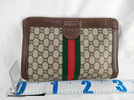 GUCCI GUCCI Second Bag Sherry Line Brown Second Bag