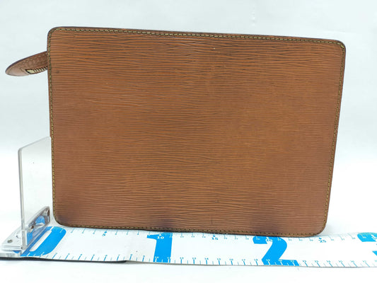 LOUIS VUITTON Monogram LV Pochette Homme Second Bag Brown Second Bag