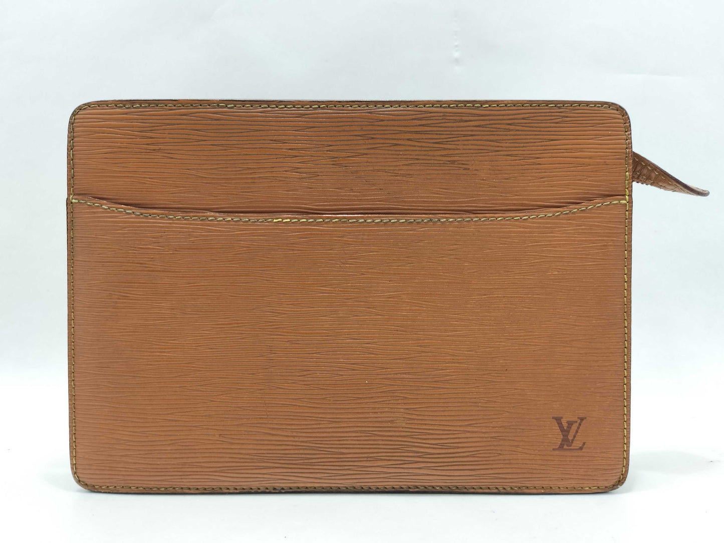 LOUIS VUITTON Monogram LV Pochette Homme Second Bag Brown Second Bag
