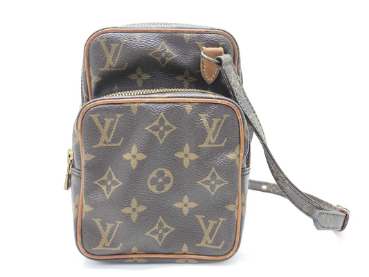 LOUIS VUITTON Monogram LV Mini Amazon Monogram Brown Shoulder Bag