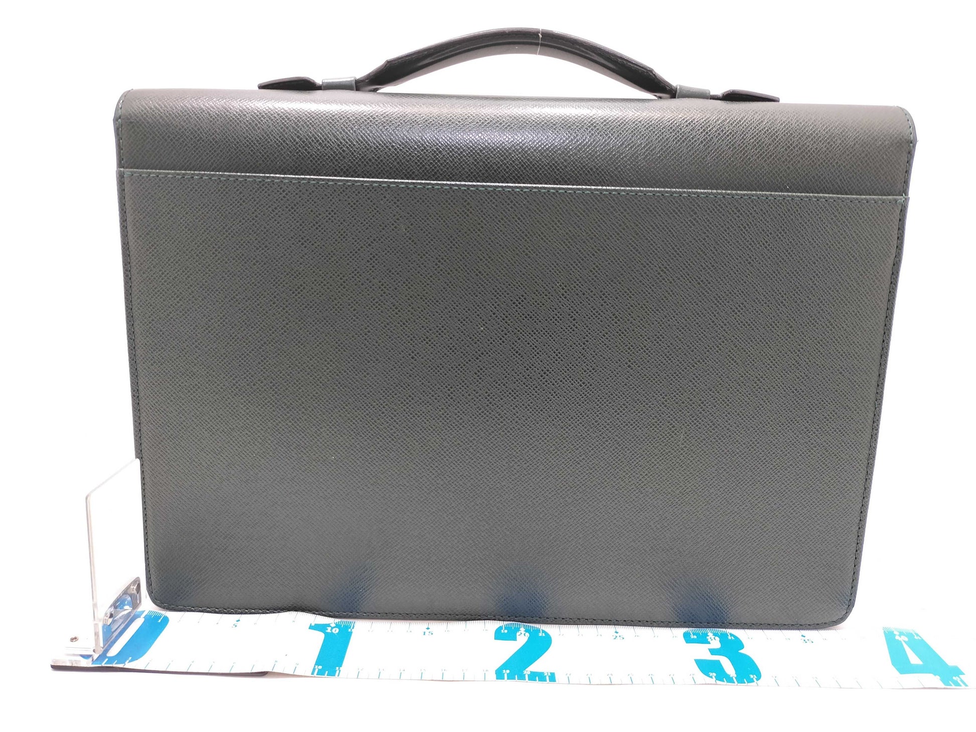 LOUIS VUITTON Epi LV Business Bag Green Epi Business Bag