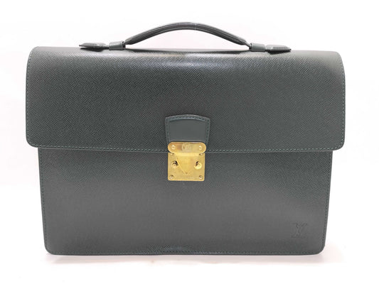 LOUIS VUITTON Epi LV Business Bag Green Epi Business Bag