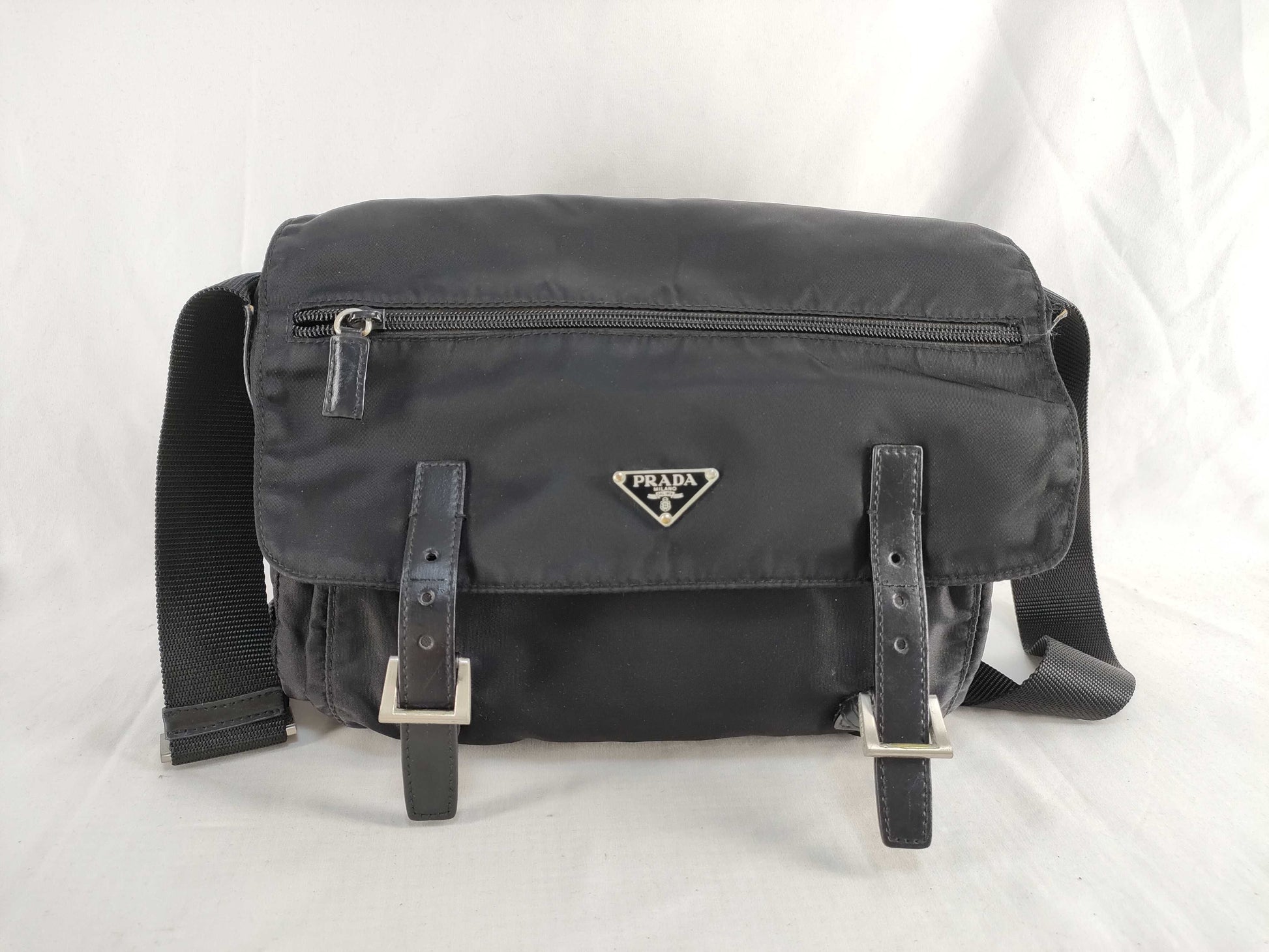 PRADA PRADA Shoulder Bag Nylon Black Shoulder Bag