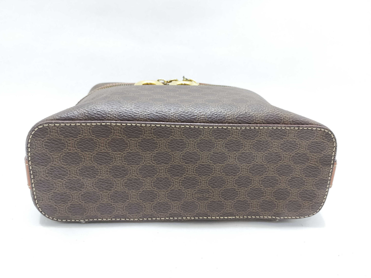 CELINE CELINE Vanity Macadam Brown Vanity Bag