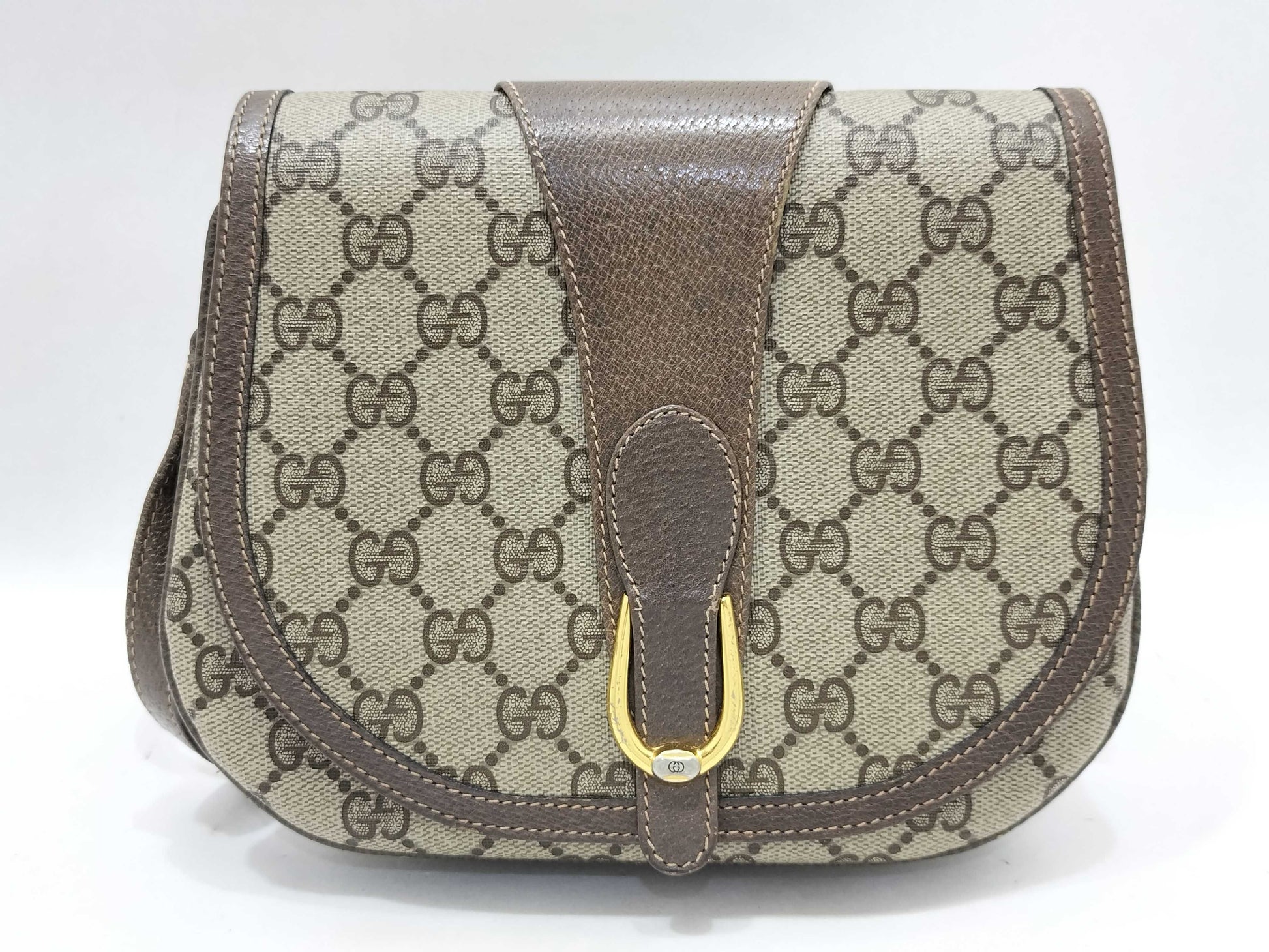 GUCCI GG Supreme GUCCI Shoulder Bag Brown GG Pattern Shoulder Bag