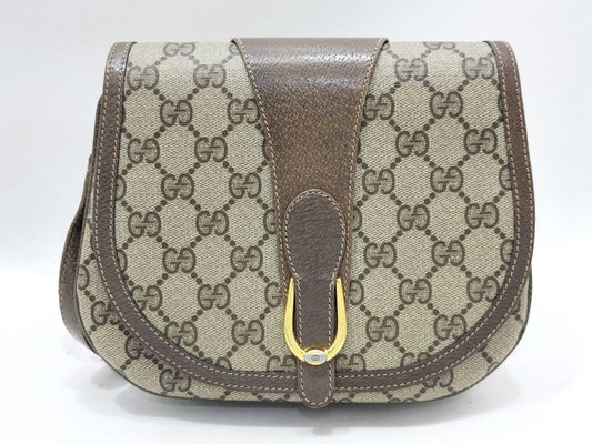 GUCCI GG Supreme GUCCI Shoulder Bag Brown GG Pattern Shoulder Bag